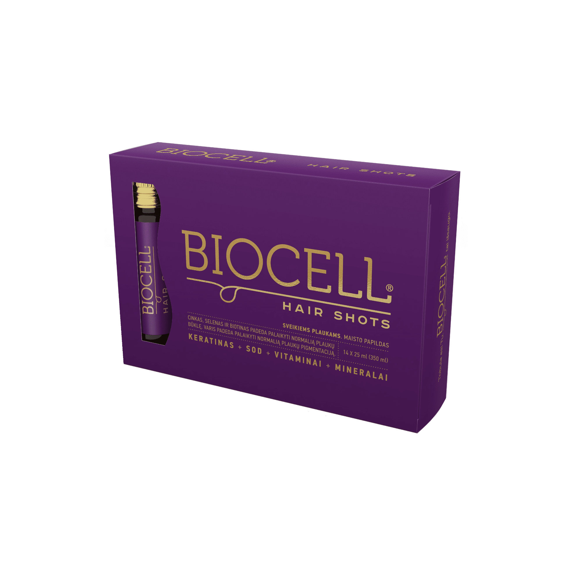 BIOCELL Hair Shots 25 ml, N14 BIOCELL Hair Shots 25 ml, N14