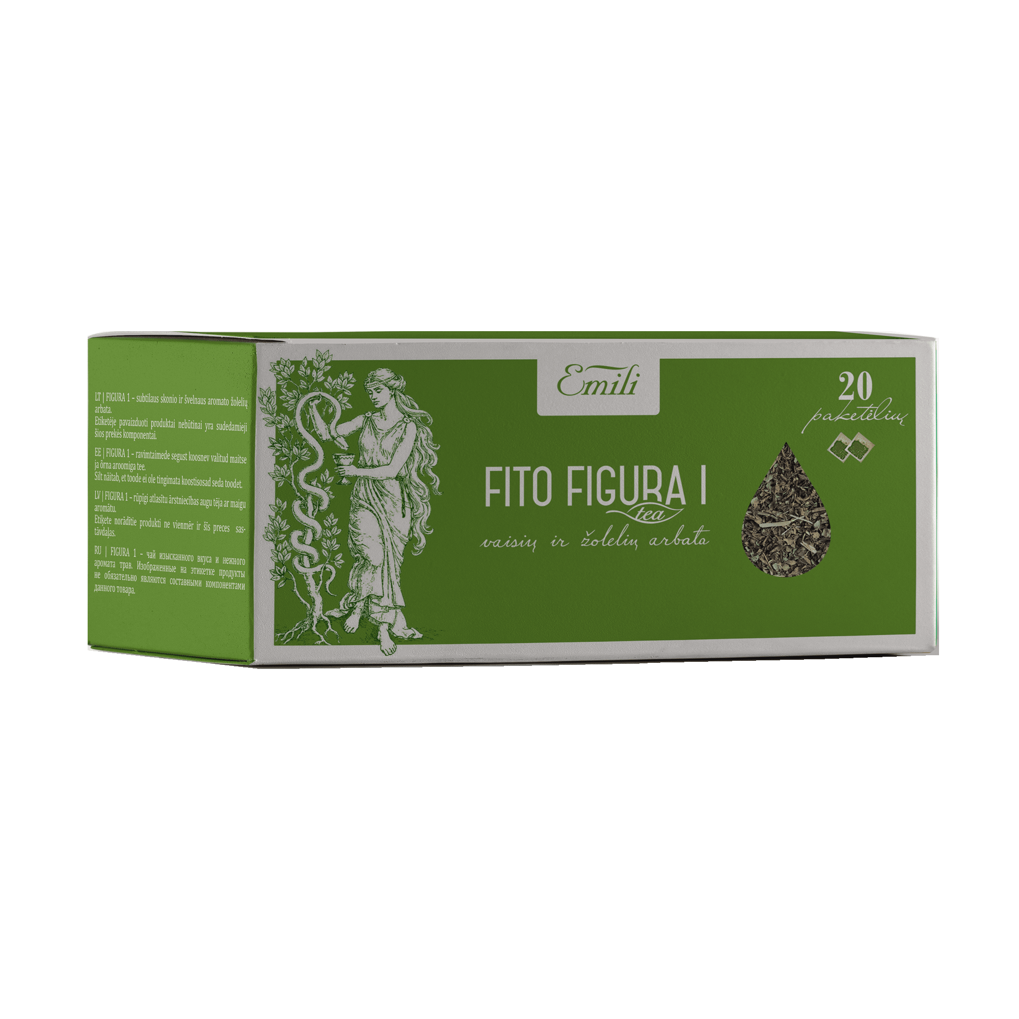 FIGURA 1 arbata FITO, 3 g, N20 FIGURA 1 arbata FITO, 3 g, N20