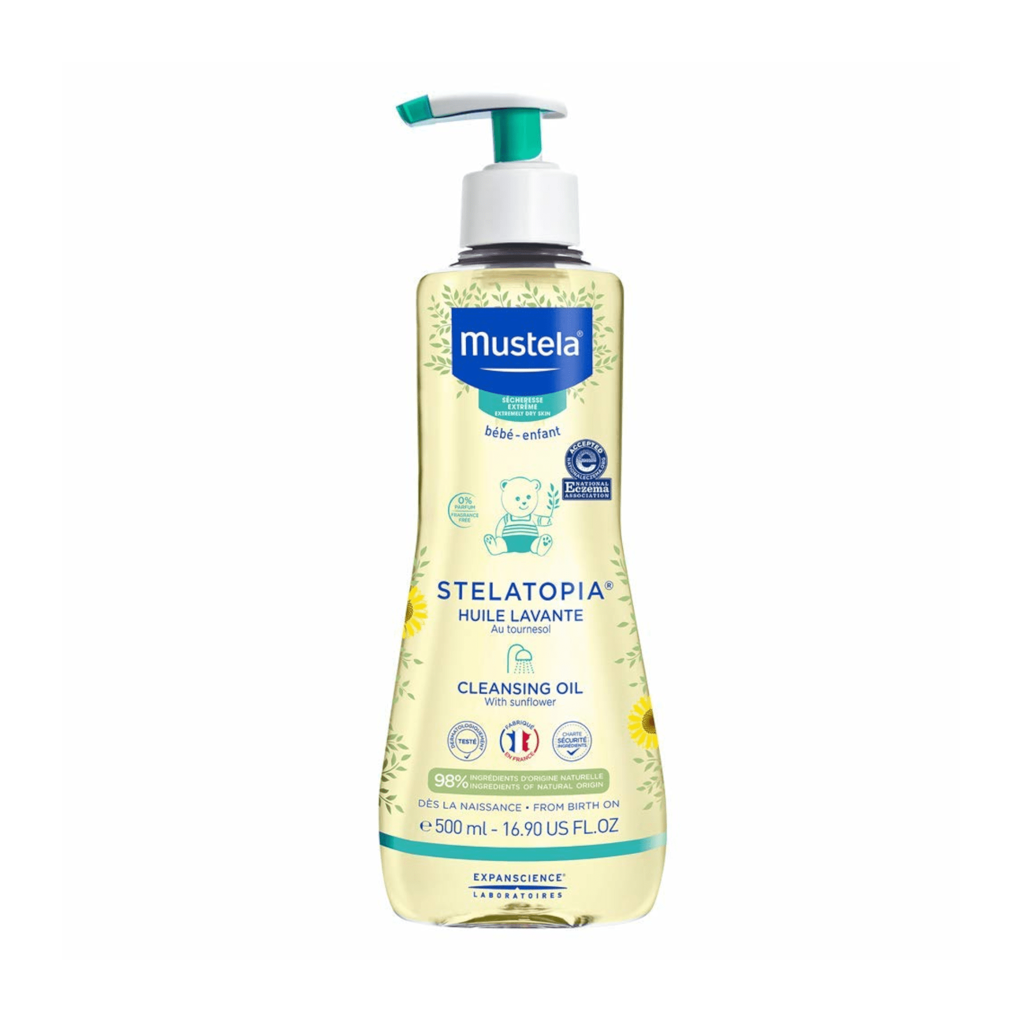 MUSTELA valomasis aliejus STELATOPIA 500 ml
