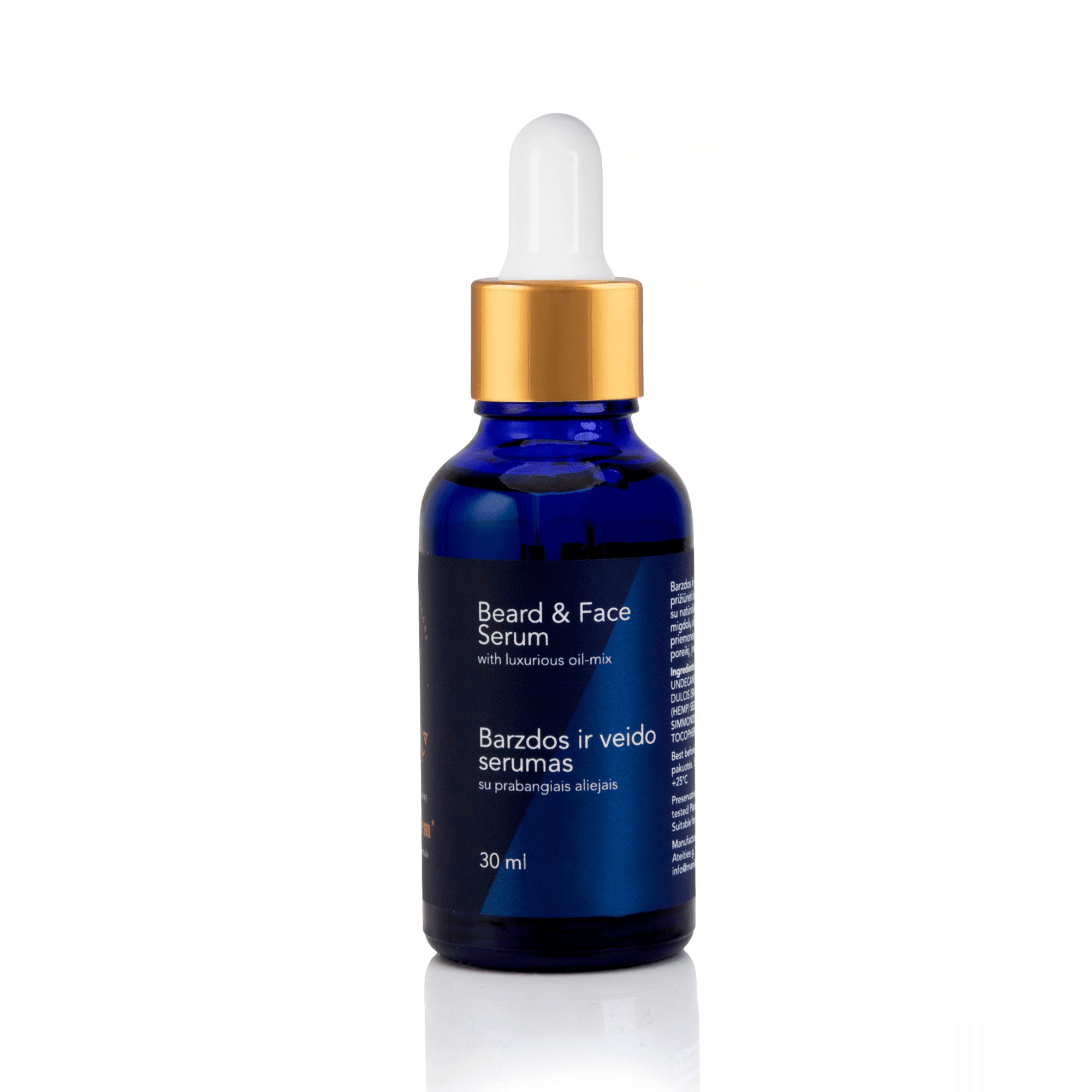 MANILLA barzdos ir veido serumas HOMINEM 30 ml MANILLA barzdos ir veido serumas HOMINEM 30 ml