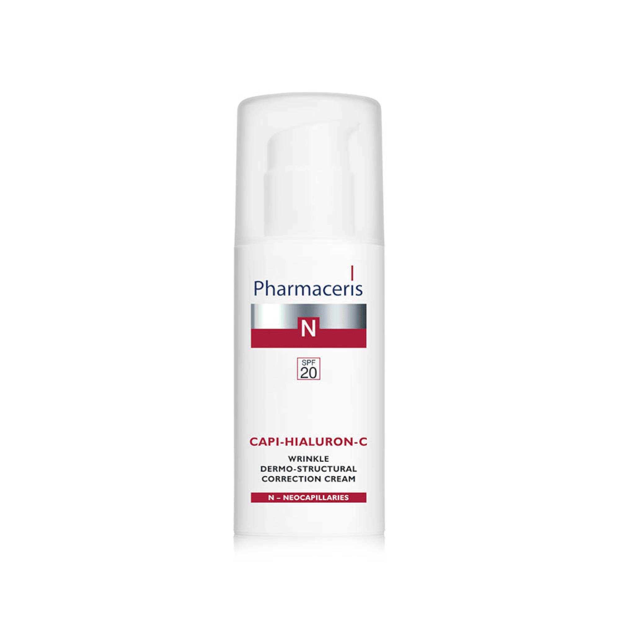 PHARMACERIS N kremas nuo raukšlių CAPI HIALURON C, SPF20, 50 ml