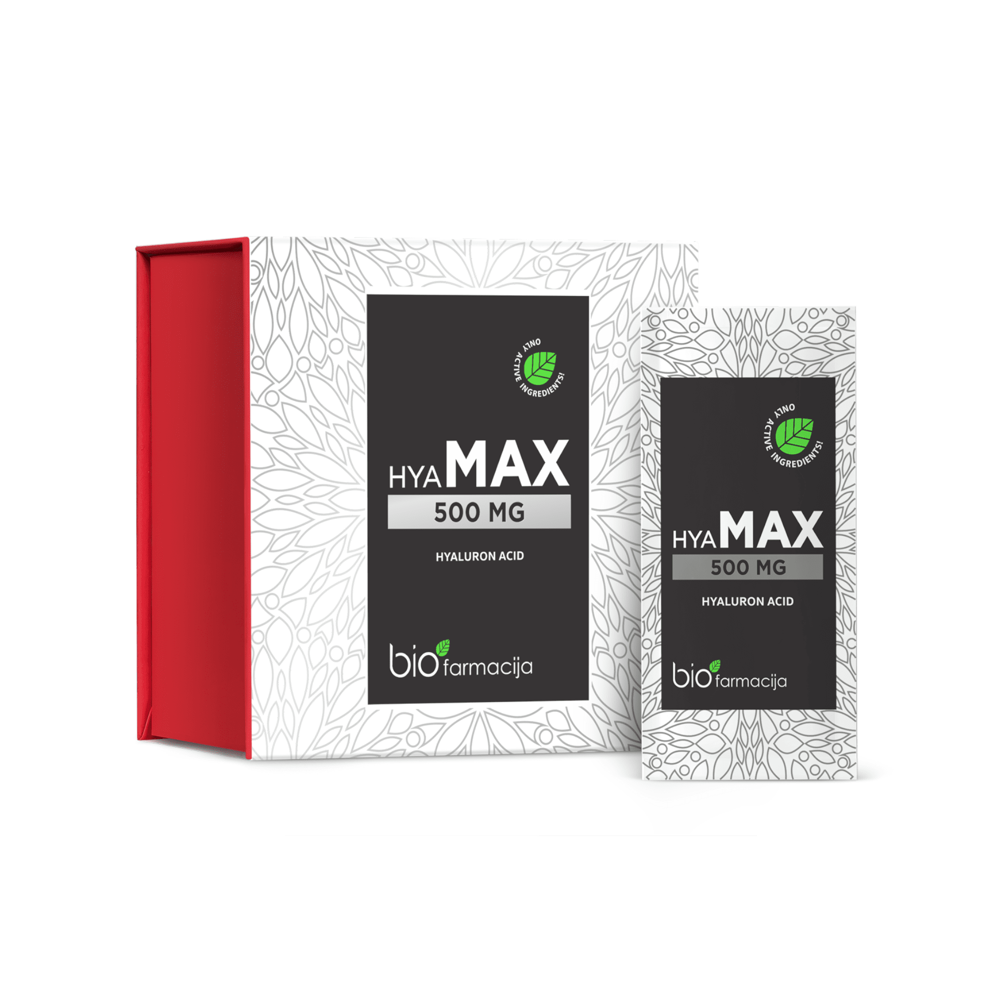 HyaMAX Hyaluronic Acid 500 mg milteliai N28
