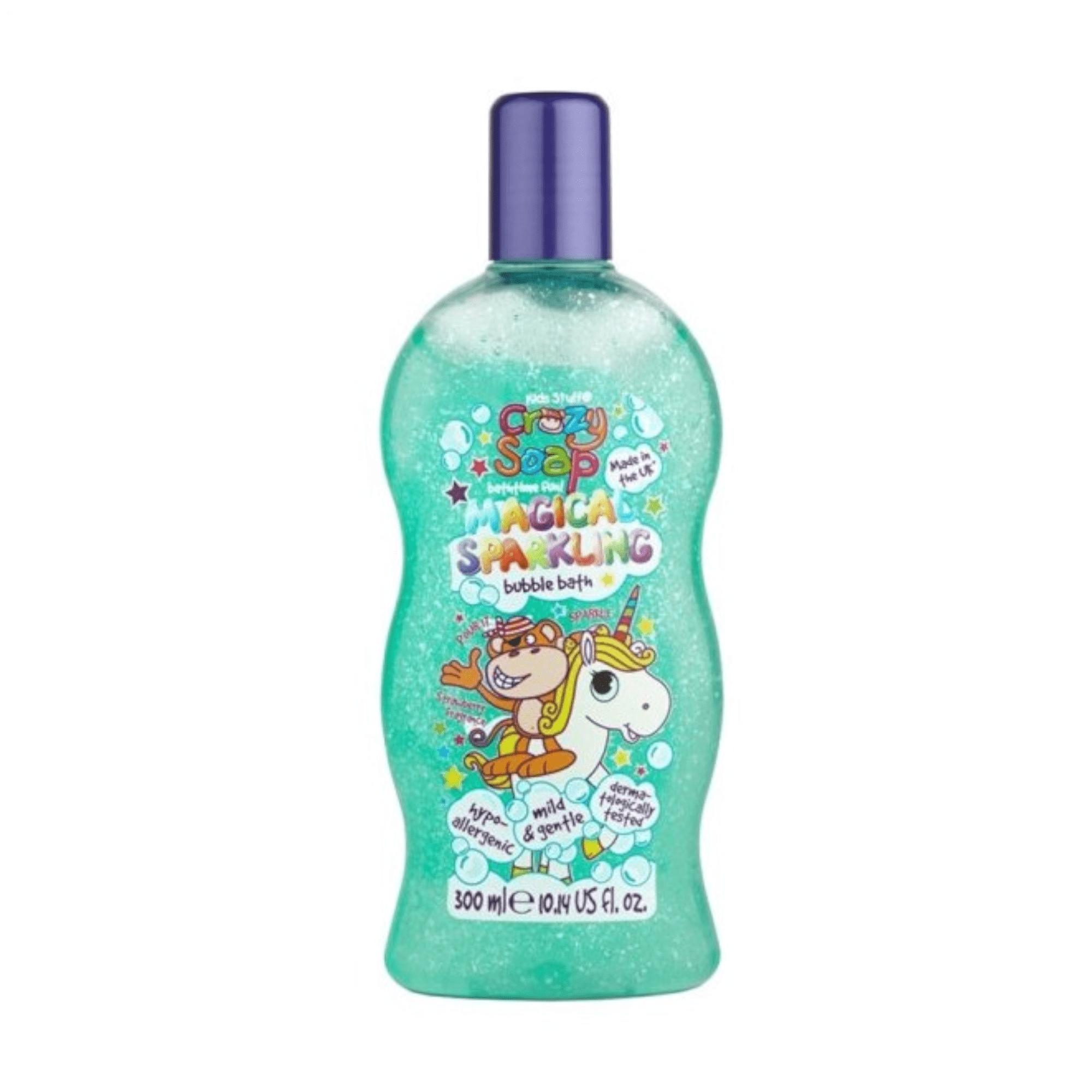 KIDS STUFF blizgančios vonios putos MAGICAL SPARKLING BUBBLE BATH 300 ml