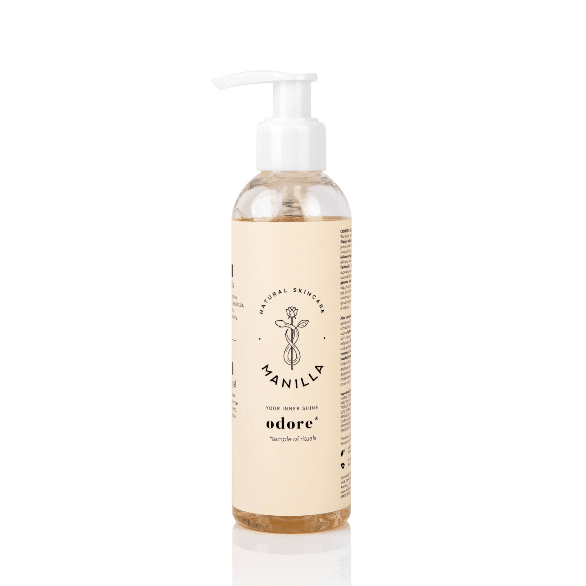 MANILLA vėsinantis alavijo gelis su hialuronu ODORE 200 ml