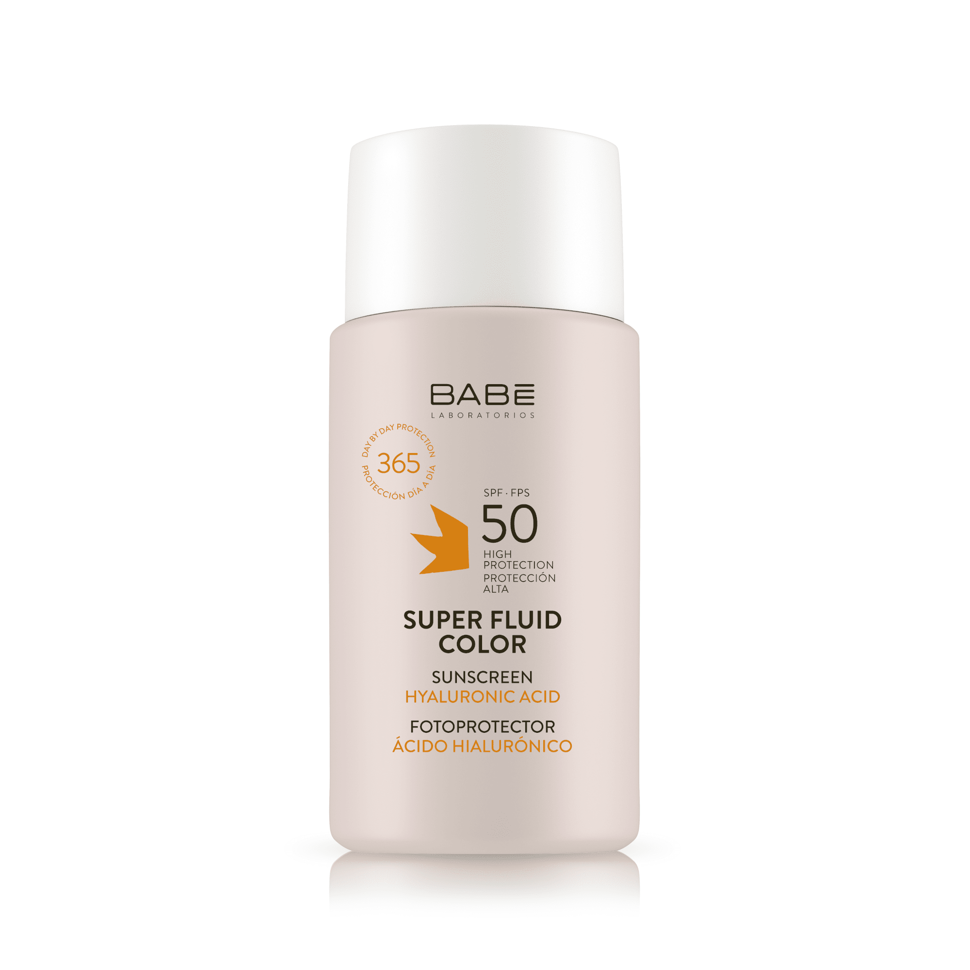 BABĒ apsauginė emulsija veidui su spalva SUPER FLUID SPF50, 50 ml BABĒ apsauginė emulsija veidui su spalva SUPER FLUID SPF50, 50 ml