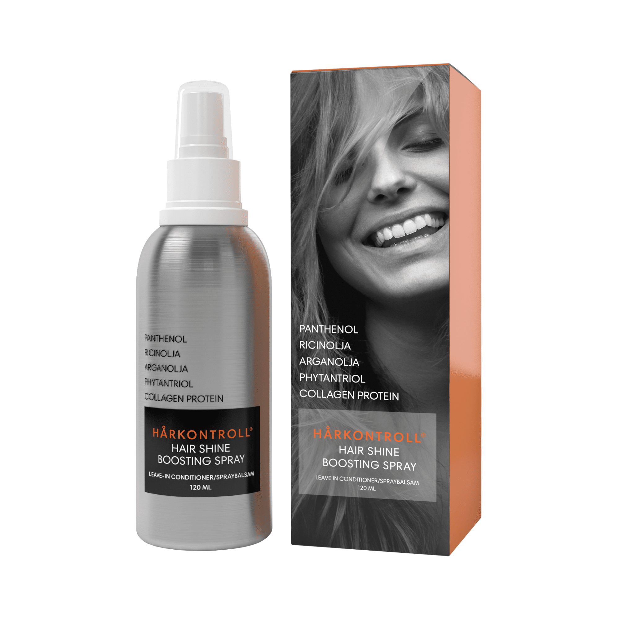 Hårkontroll blizgesio suteikianti priemonė Boost 120 ml