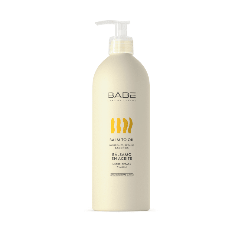 BABÉ intensyvaus poveikio aliejinis kūno balzamas BODY BALM TO OIL, 500 ml