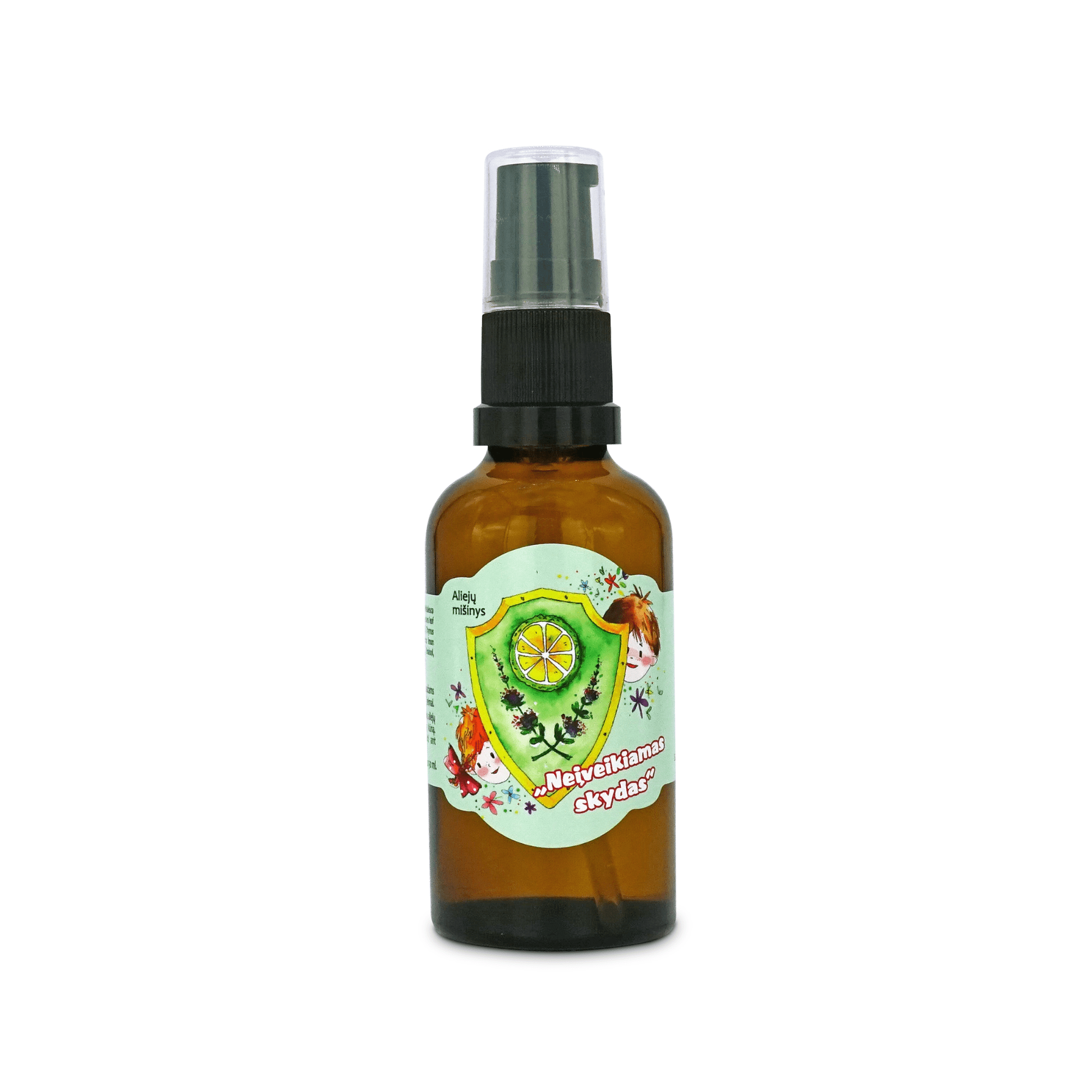 AROMAMA aliejų mišinys Neįveikiamas Skydas 50 ml AROMAMA aliejų mišinys Neįveikiamas Skydas 50 ml