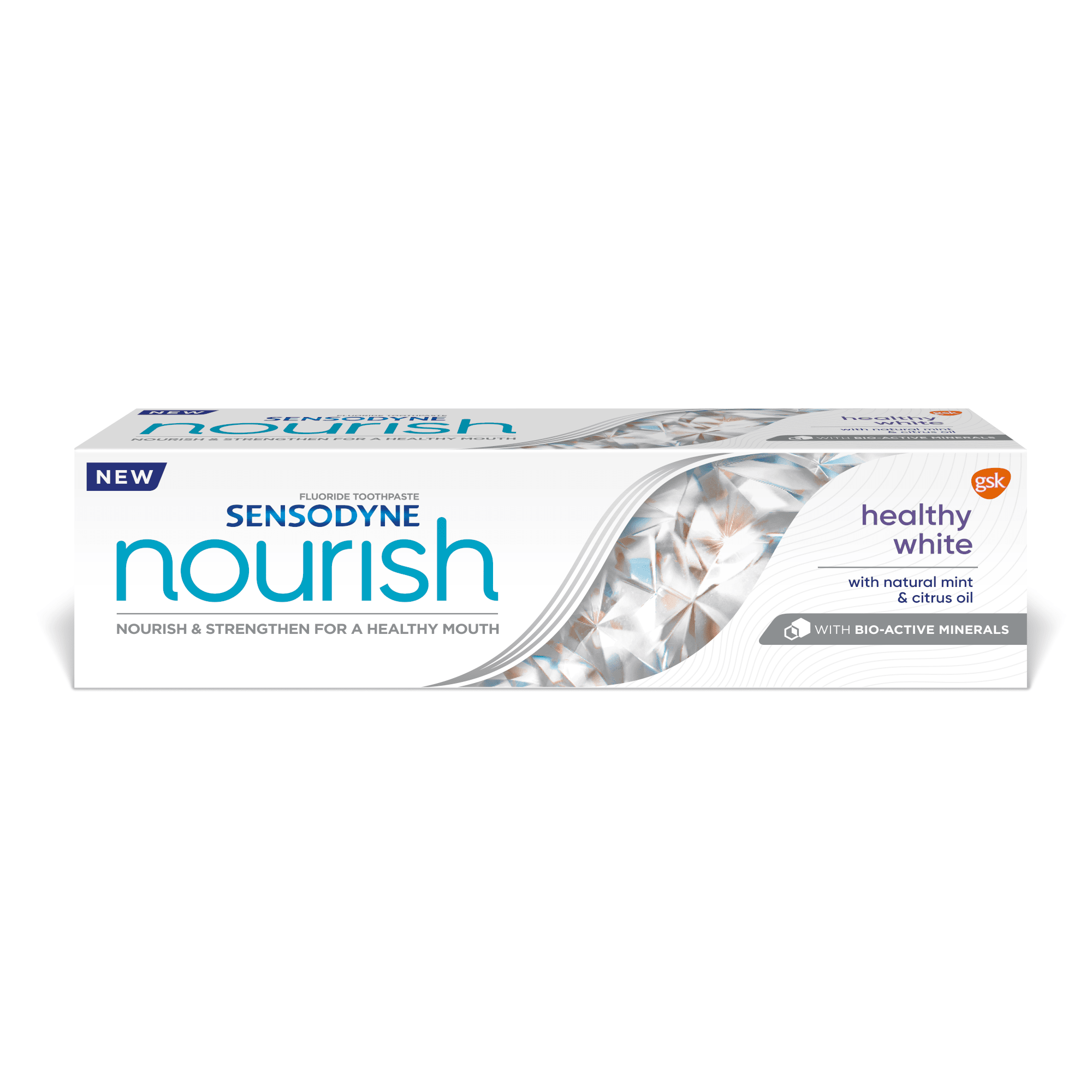SENSODYNE dantų pasta NOURISH HEALTHY WHITE 75 ml