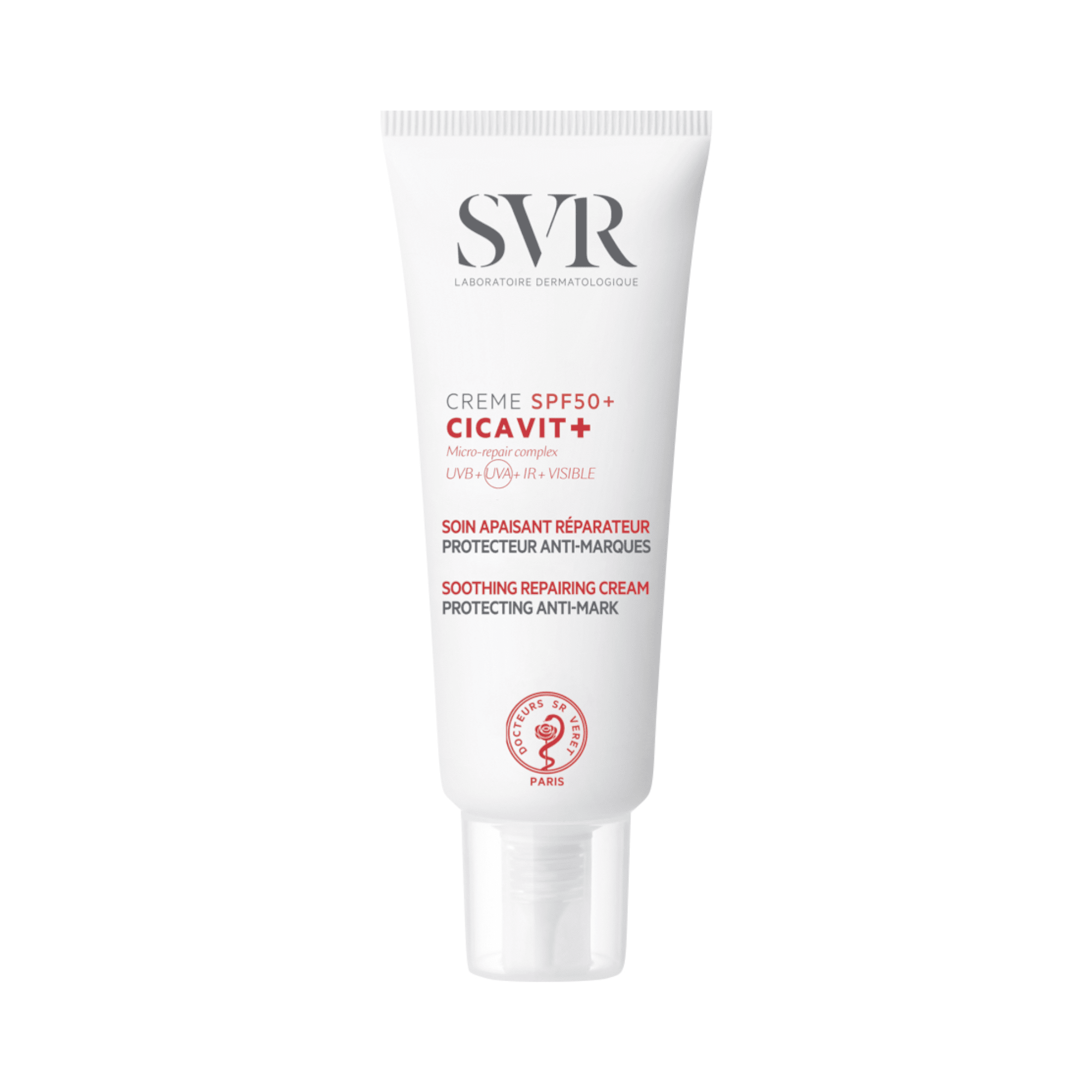 SVR raminamasis, atkuriantis pažeistos odos kremas CICAVIT, SPF50, 40 ml