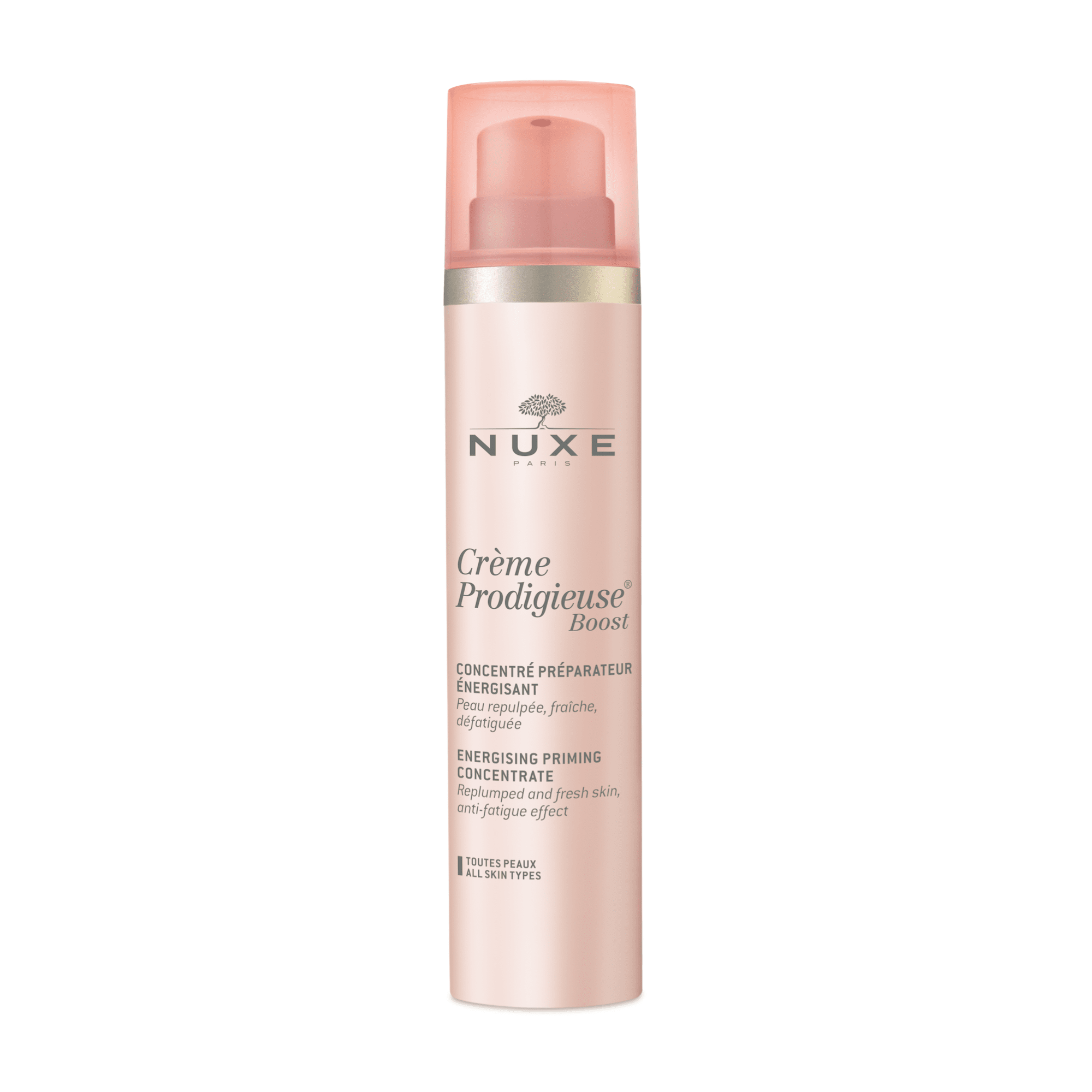 NUXE energijos suteikiantis makiažo pagrindas-koncentratas CREME PRODIGIEUSE BOOST 100 ml NUXE energijos suteikiantis makiažo pagrindas-koncentratas CREME PRODIGIEUSE BOOST 100 ml