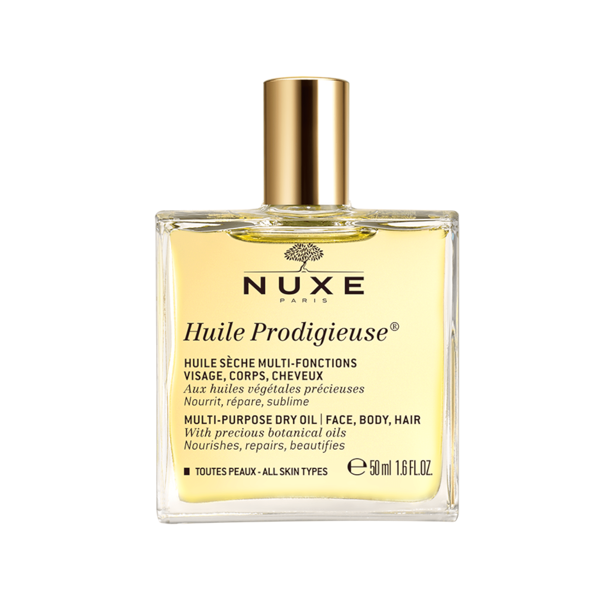 NUXE sausasis aliejus veidui ir kūnui puoselėti HUILE PRODIGIEUSE 50 ml NUXE sausasis aliejus veidui ir kūnui puoselėti HUILE PRODIGIEUSE 50 ml