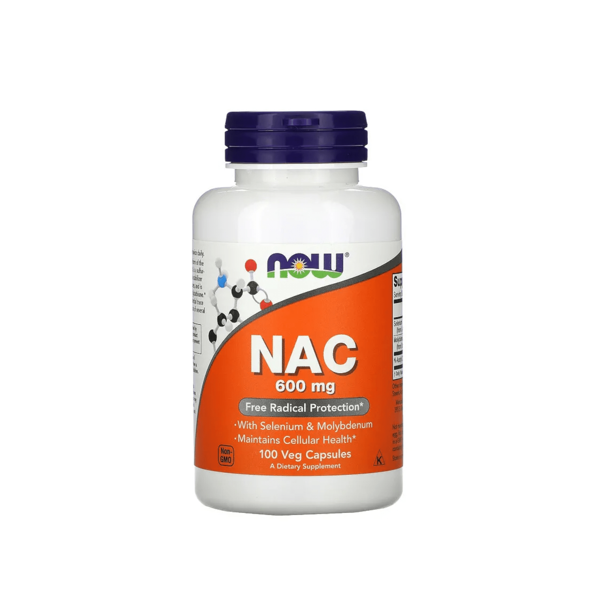 NOW Nac-Acetyl Ccysteine 600 mg kapsulės N100
