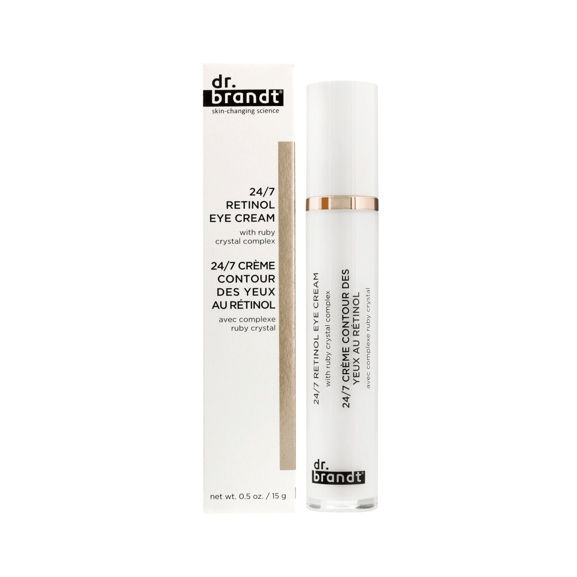 DR. BRANDT paakių kremas su retinoliu 24/7 RETINOL 15 g DR. BRANDT paakių kremas su retinoliu 24/7 RETINOL 15 g