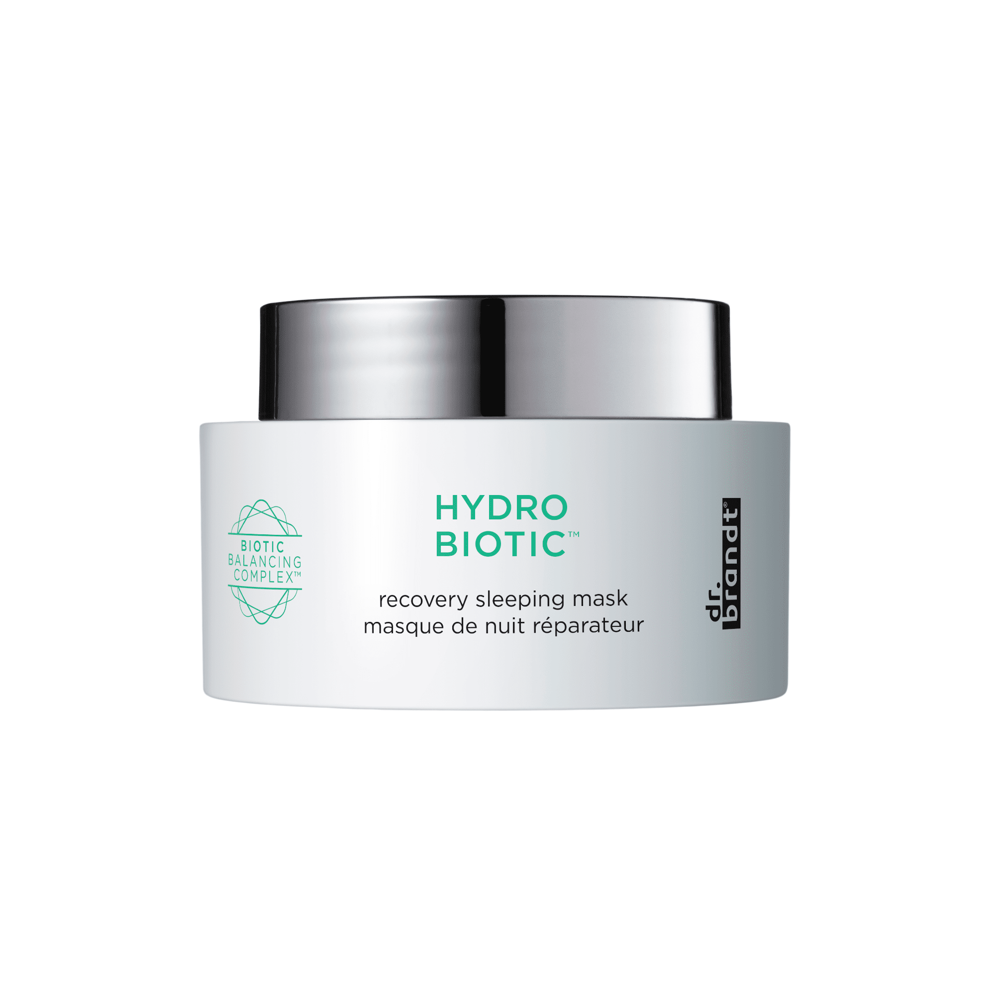 DR. BRANDT hydro-biotinė tamstamoji naktinė veido kaukė HYDRO BIOTIC RECOVERY 50 ml