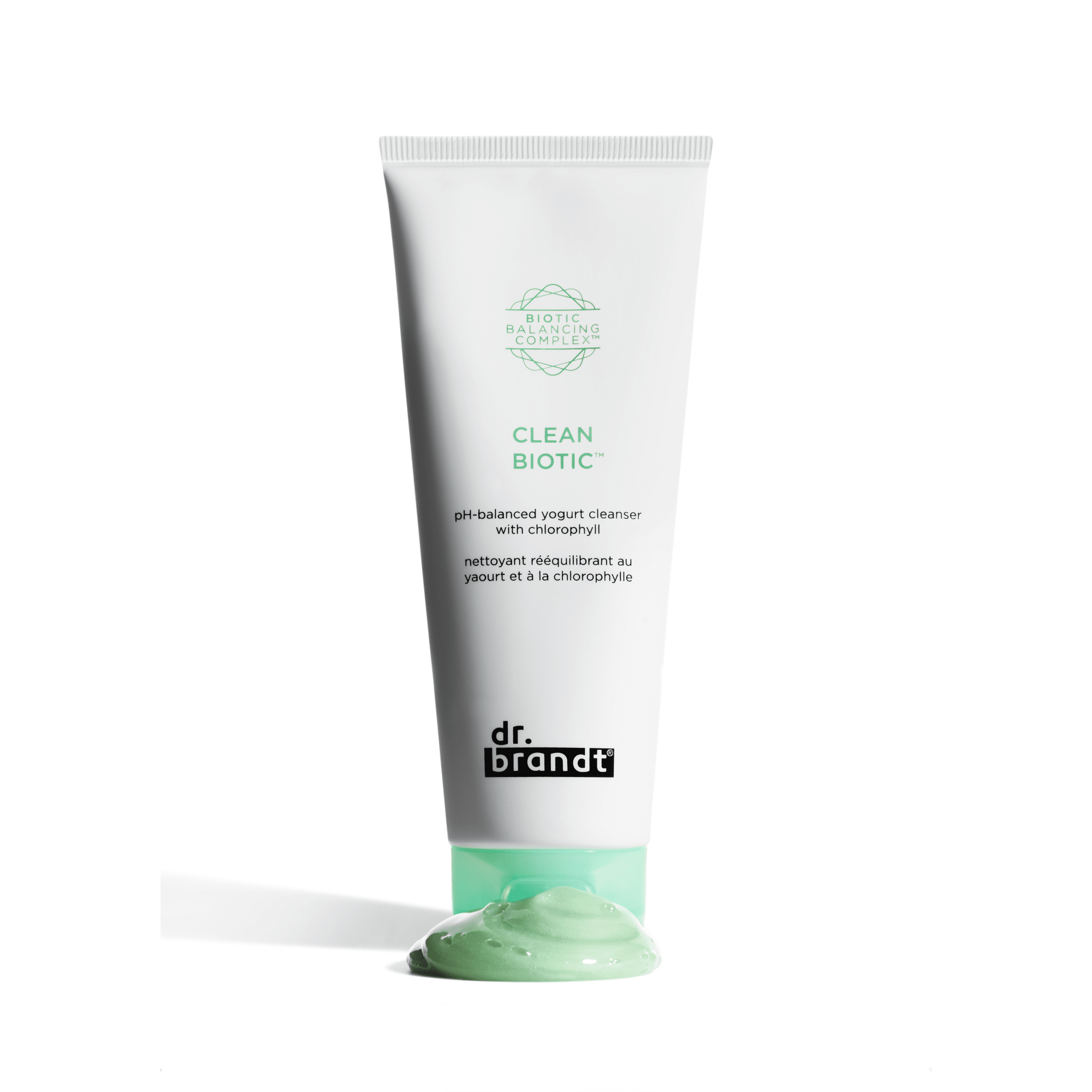 DR. BRANDT jogurtinis veido prausiklis su chlorofilu CLEAN BIOTIC 100 ml