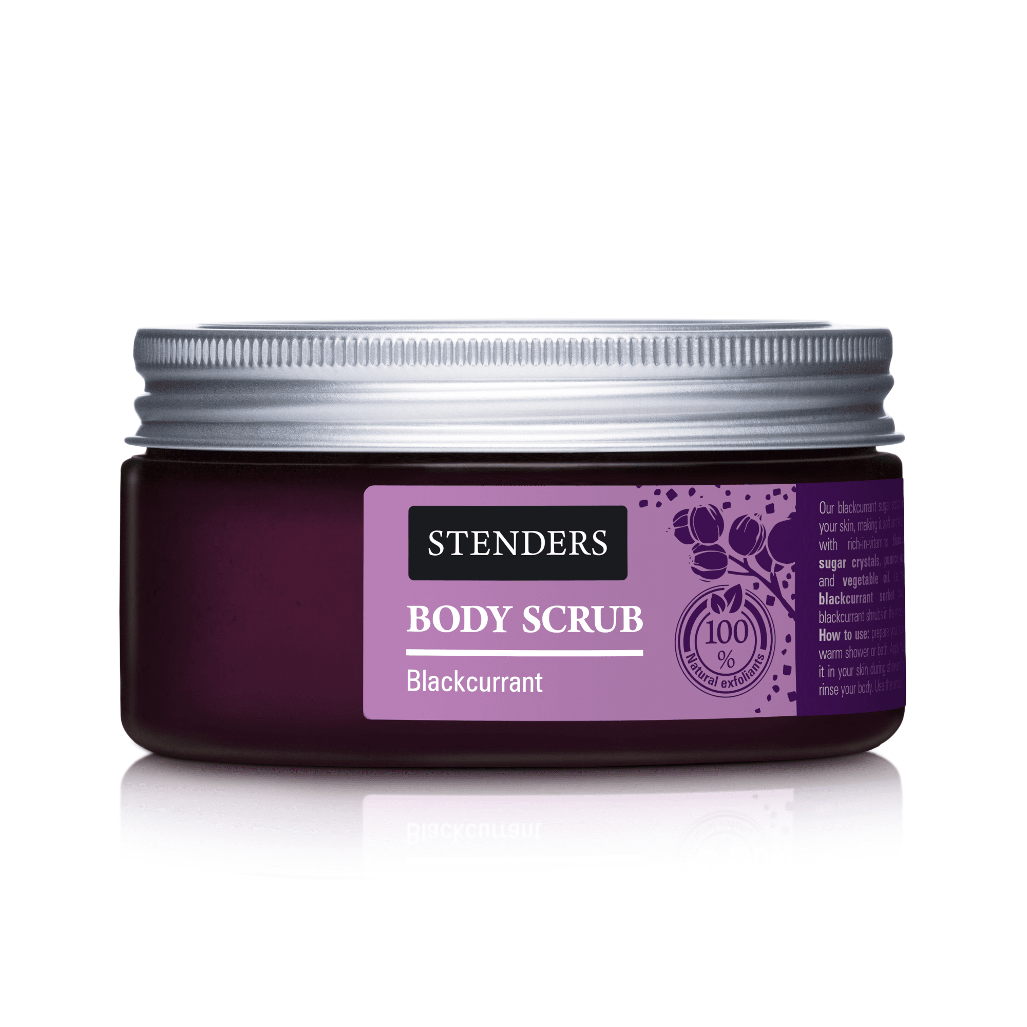 STENDERS cukraus kūno šveitiklis BLACK CURRANT 230 g