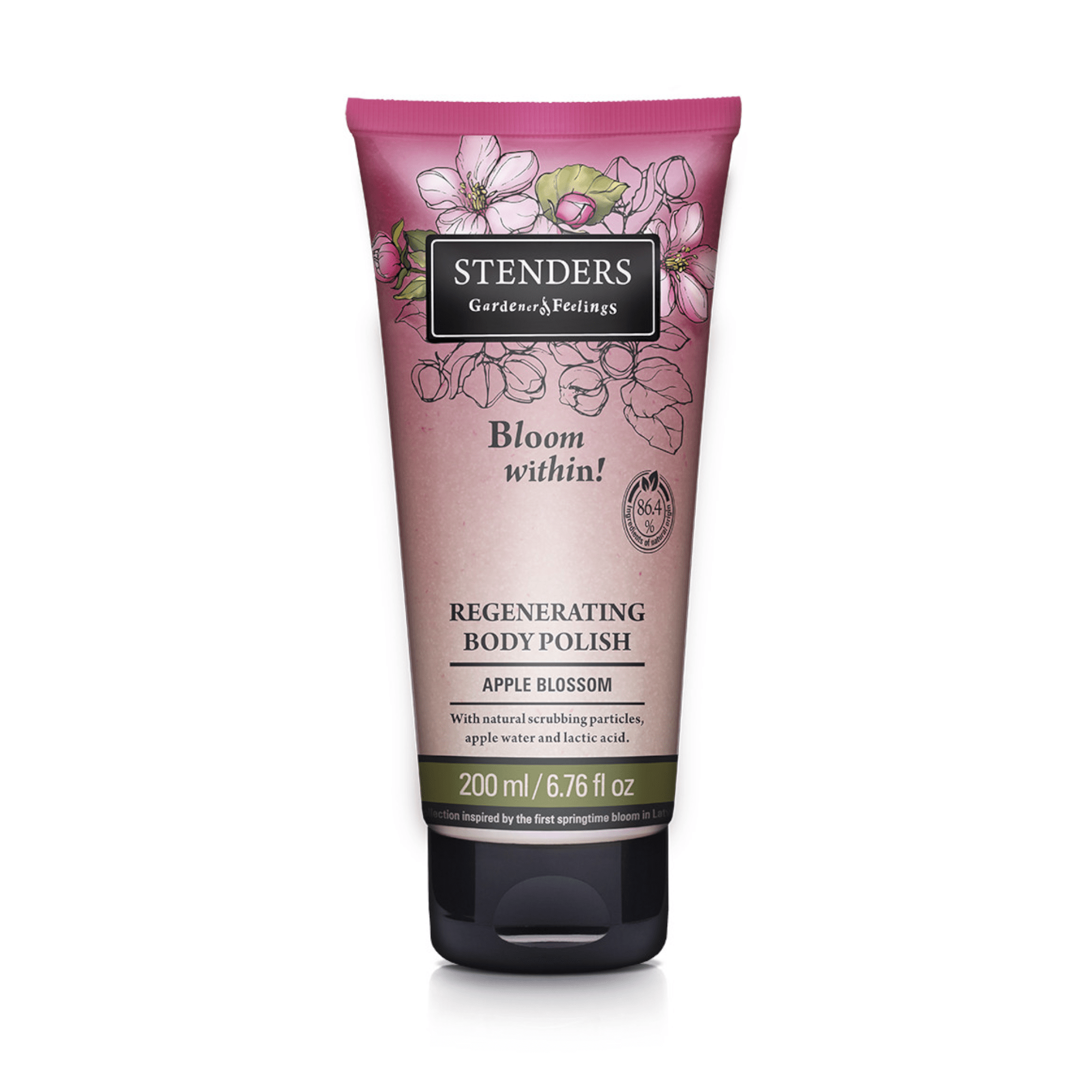 STENDERS atkuriamasis kūno šveitiklis APPLE BLOSSOM 200 ml