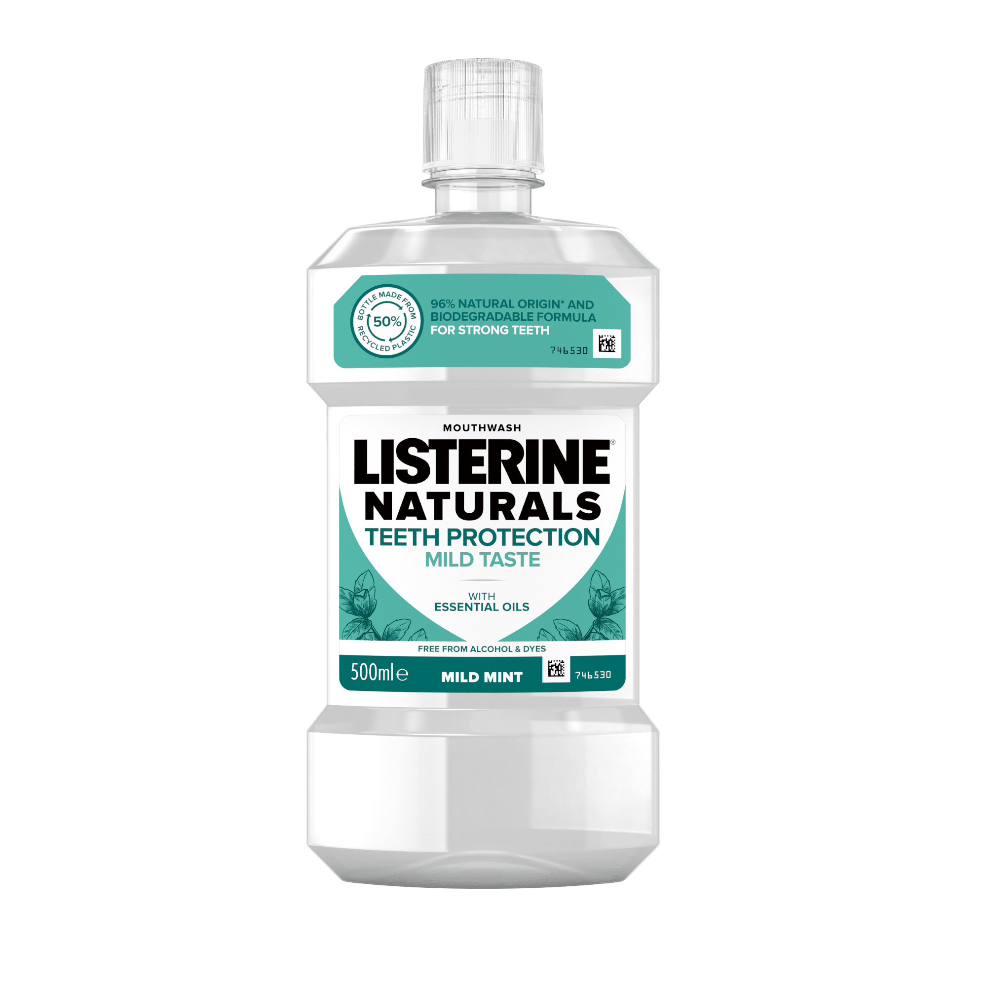 LISTERINE burnos skalavimo skystis NATURALS TEETH PROTECTION 500 ml LISTERINE burnos skalavimo skystis NATURALS TEETH PROTECTION 500 ml