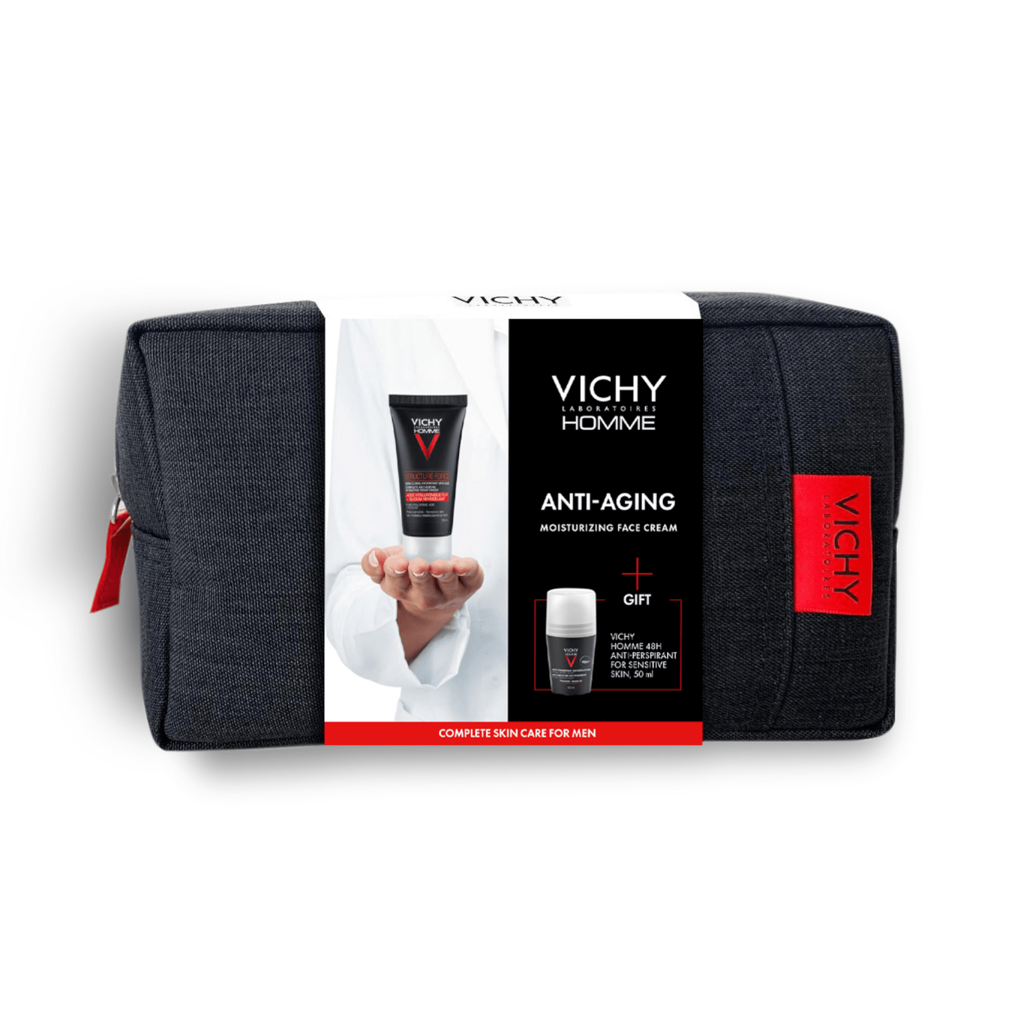 VICHY kalėdinis rinkinys Homme CREAM & DEO