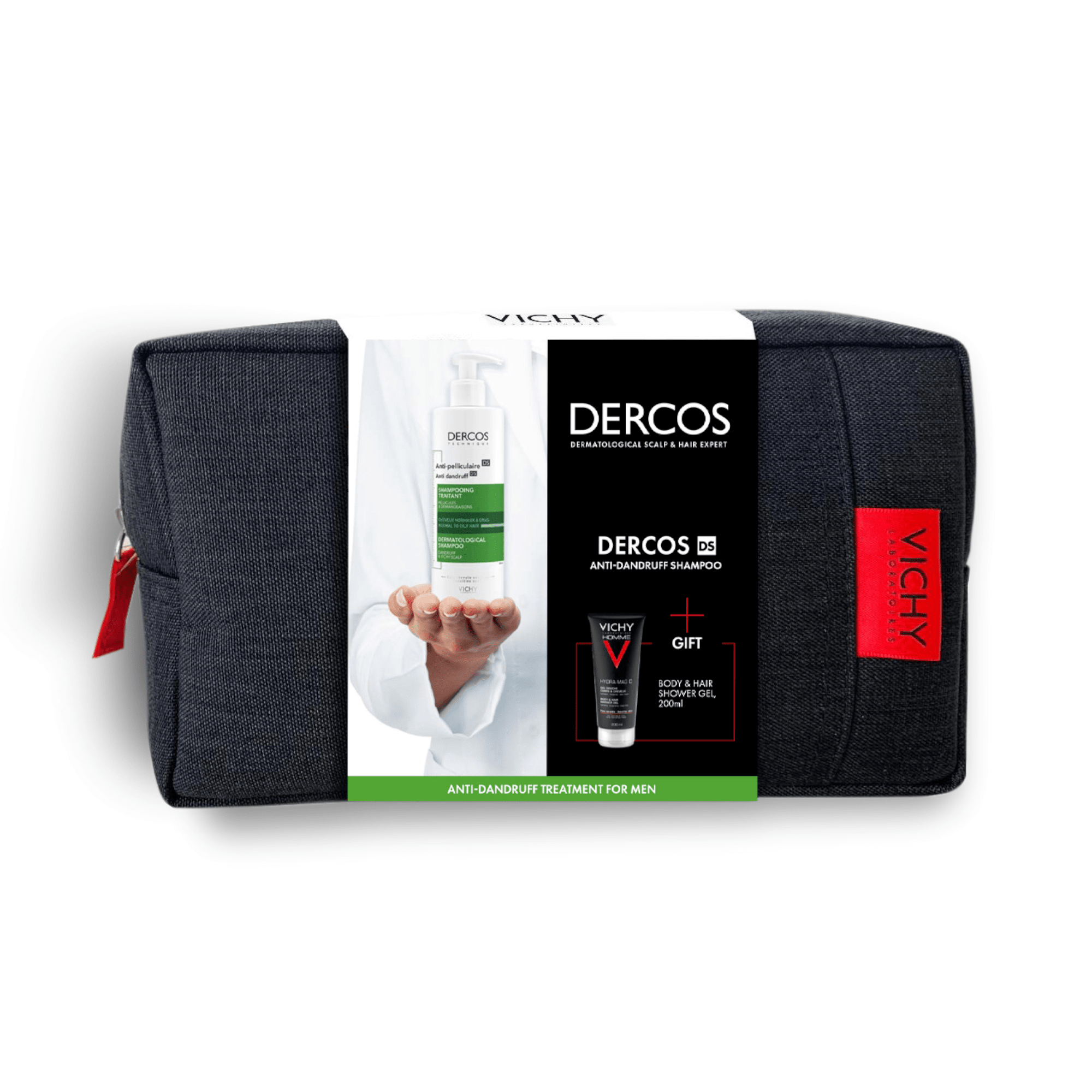 VICHY kalėdinis rinkinys DERCOS & SHOWER GEL VICHY kalėdinis rinkinys DERCOS & SHOWER GEL