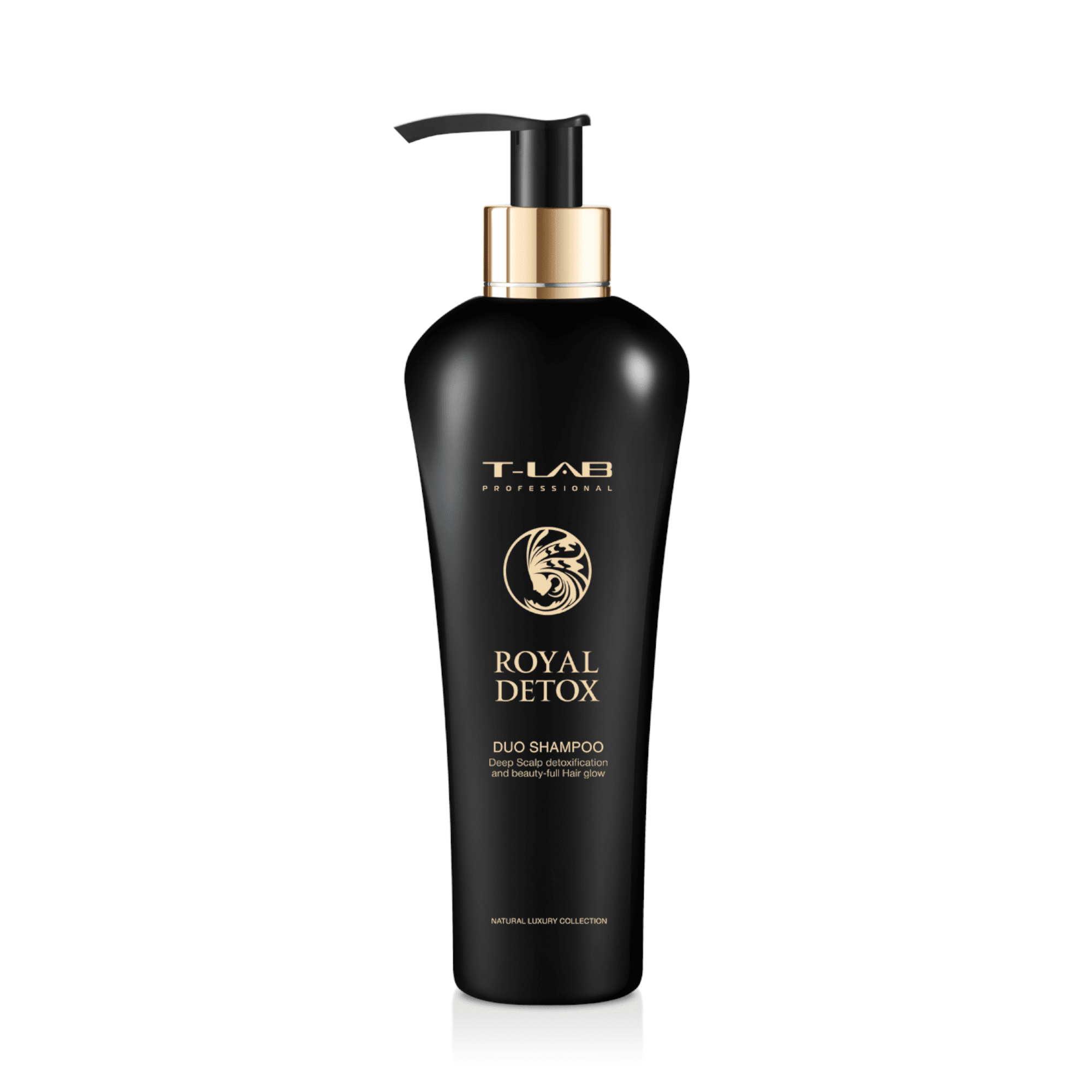 T-LAB Professional detoksikuojantis plaukų šampūnas ROYAL DETOX DUO 300 ml