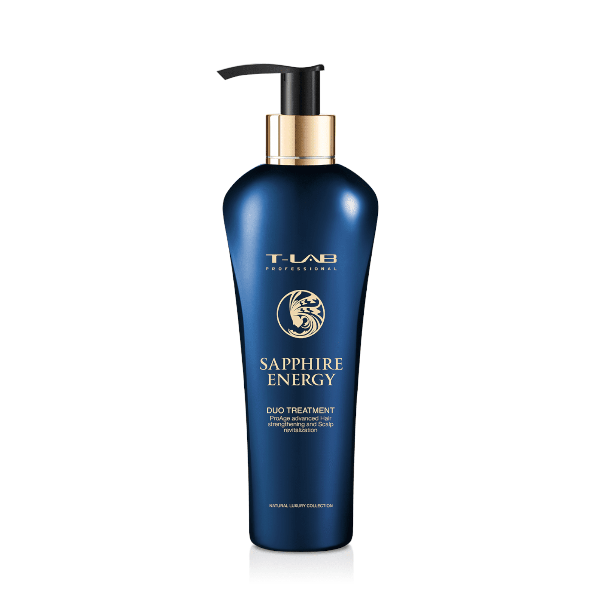 T-LAB Professional stiprinamasis plaukų kondicionierius - kaukė SAPPHIRE ENERGY DUO TREATMENT 300 ml