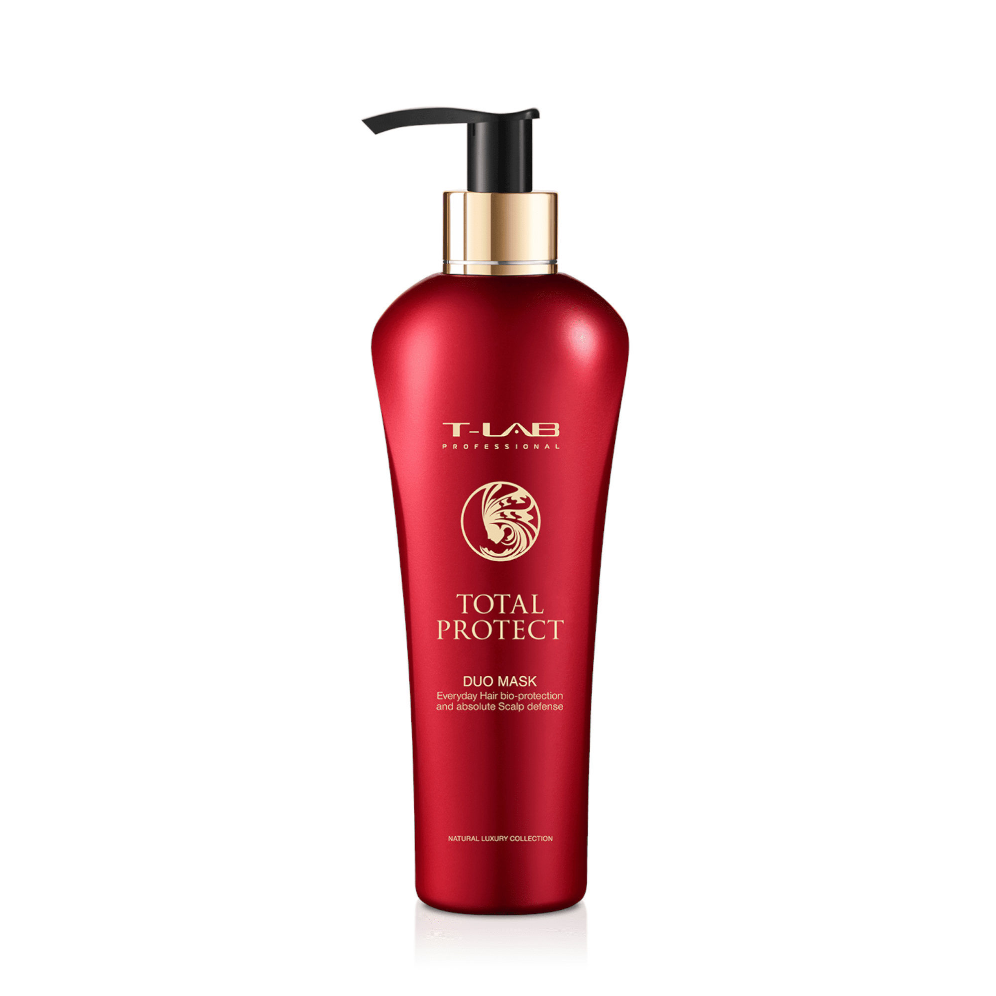 T-LAB Professional kaukė nualintiems plaukams ir galvos odai TOTAL PROTECT DUO MASK 300 ml