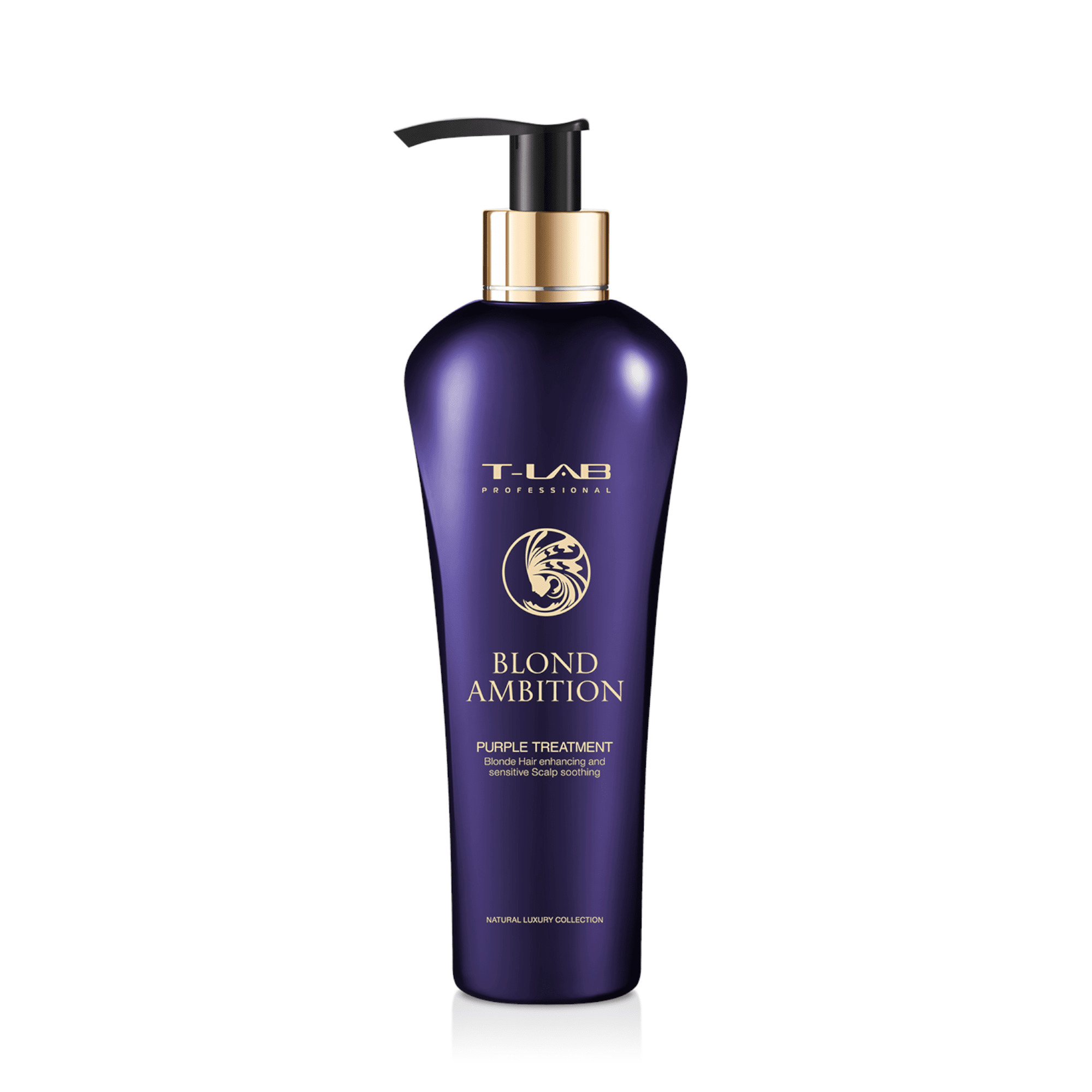 T-LAB Professional šviesių plaukų kaukė BLOND AMBITION PURPLE TREATMENT 300 ml