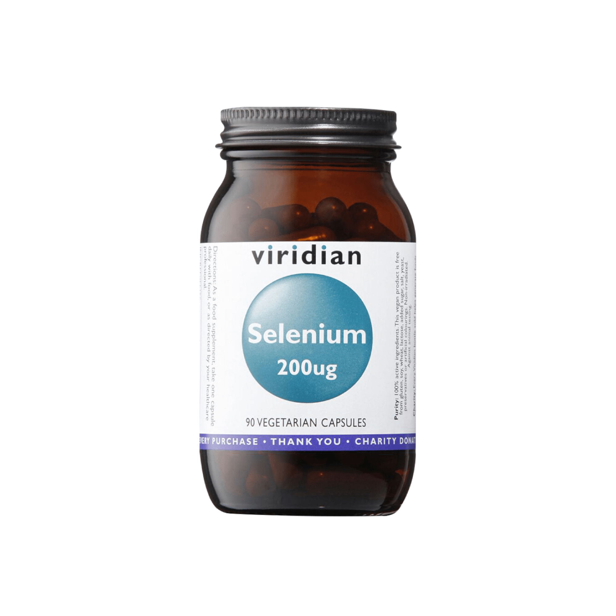 VIRIDIAN kapsulės SELENIUM 200 ug N90 VIRIDIAN kapsulės SELENIUM 200 ug N90
