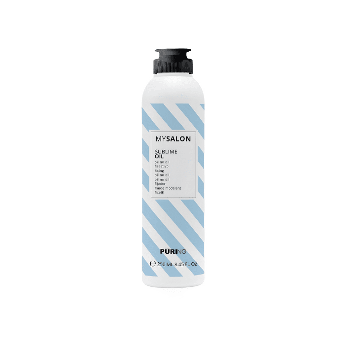 PURING lengvos fiksacijos garbanų formavimo gelis SUBLIME OIL, 250 ml