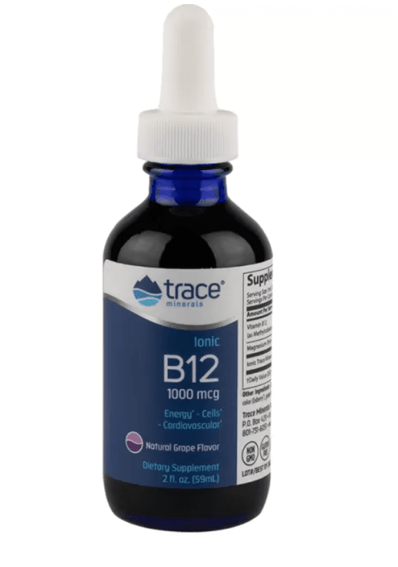 TRACE MINERALS skystas vitaminas B12 1000 mcg, 59 ml ...