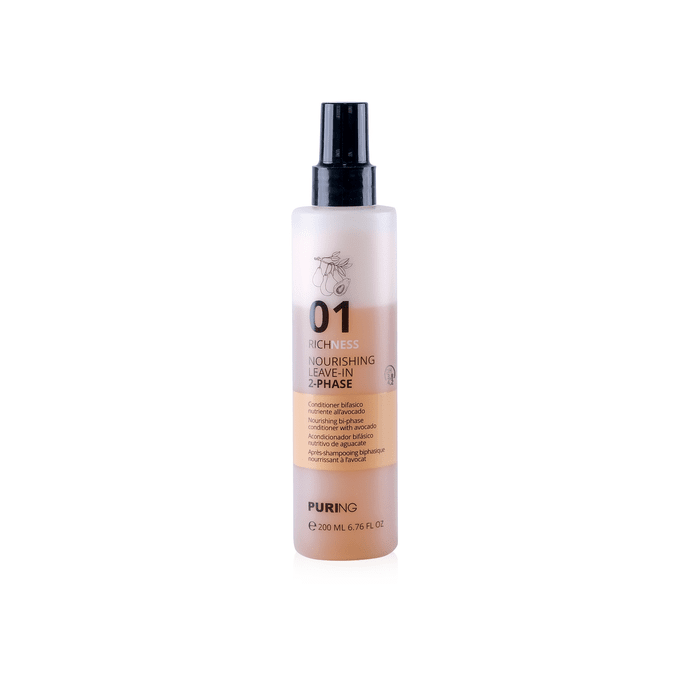 PURING dvifazis nenuskalaujamas kondicionierius RICHNESS, 200 ml