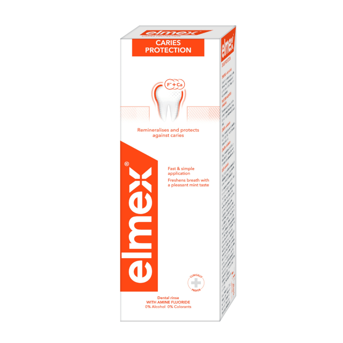 ELMEX burnos skalavimo skystis CARIES PROTECTION, nuo 12 metų, 400 ml