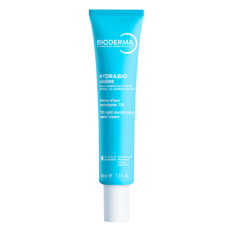 BIODERMA drėkinantis veido kremas normaliai, mišriai odai Hydrabio Légère, 40 ml