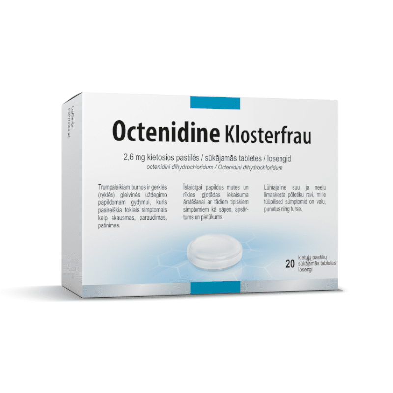 Octenidine Klosterfrau, 20 vnt.