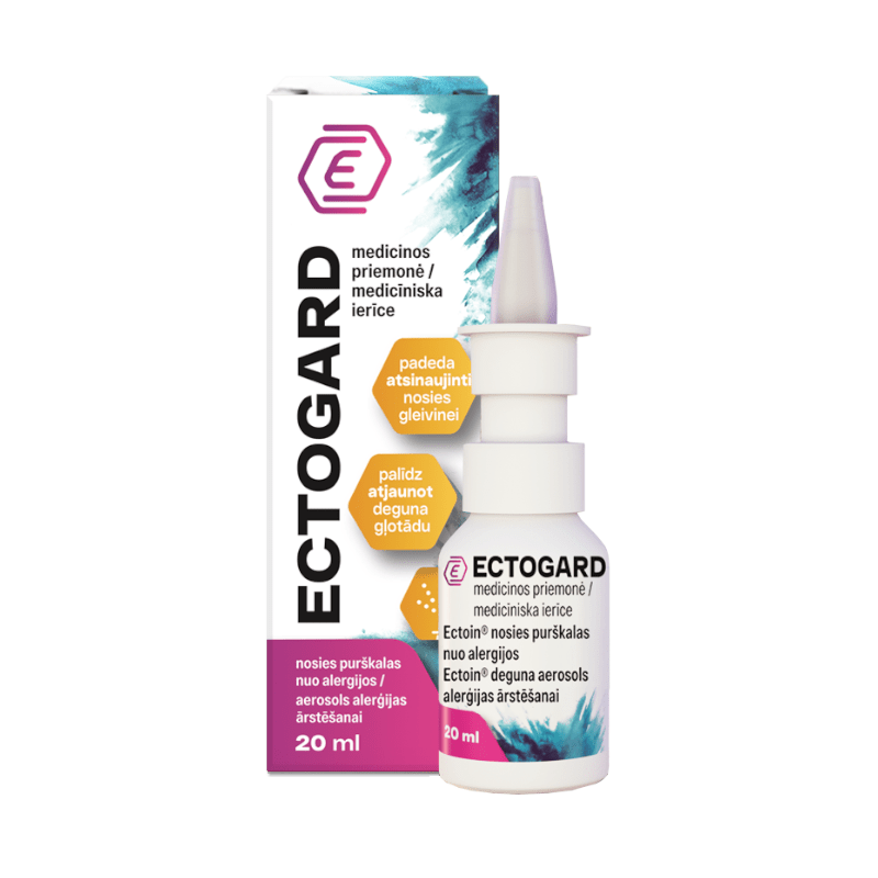 ECTOGARD nosies purškalas nuo alergijos, 20 ml