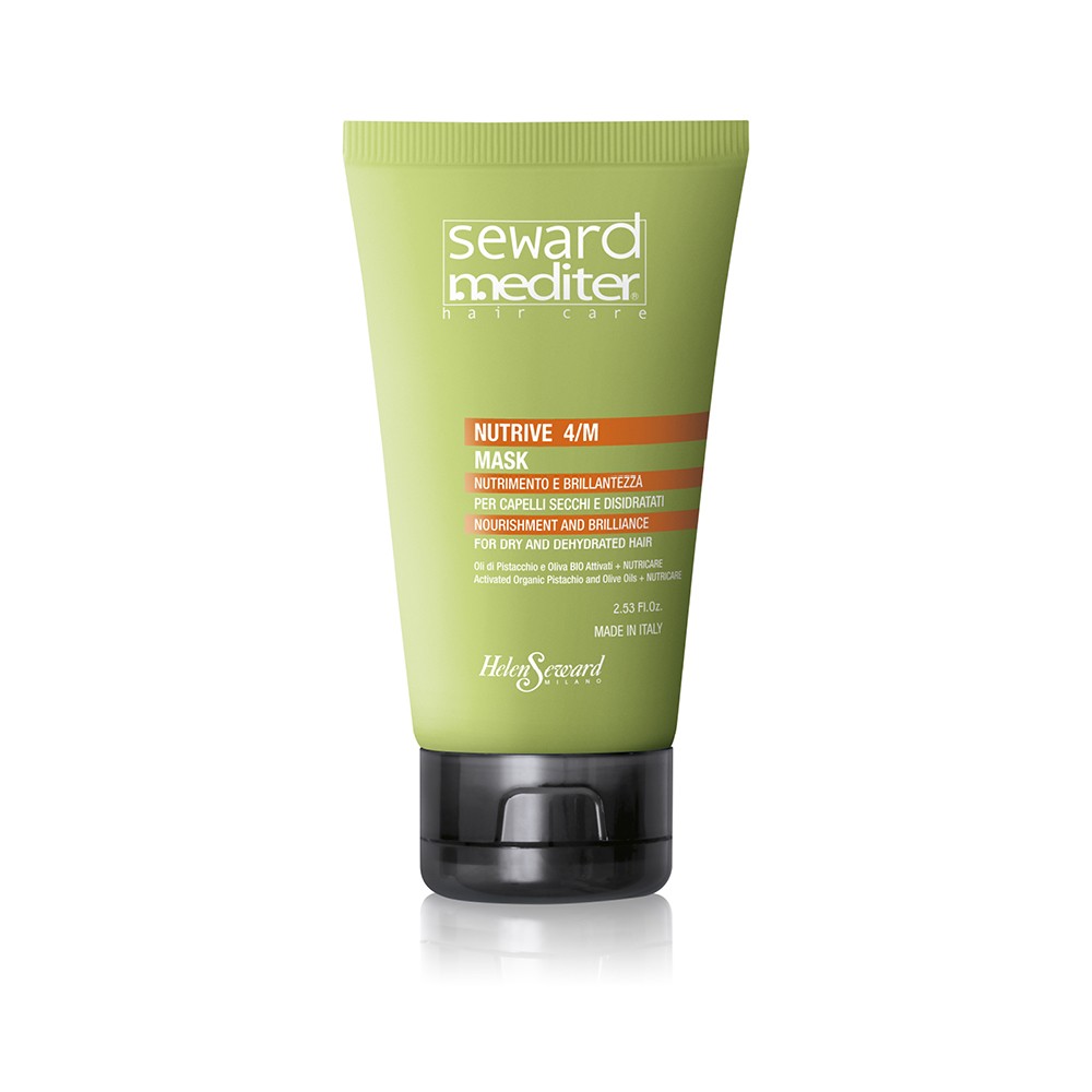 HELEN SEWARD Mediter Nutrive 4/M intensyvi maitinamoji kaukė sausiems plaukams, 75 ml